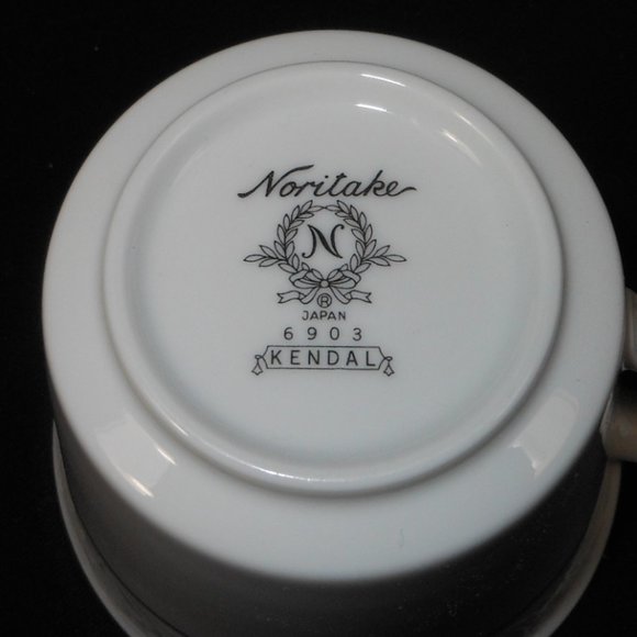 2 tea cups. Noritake Japan KENDAL 6903 fine porcelain - Picture 4 of 4